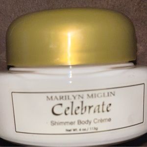 Celebrate Shimmer Body Cream by Marilyn Miglin.